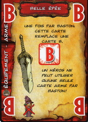 L'équipement trouvé peut aussi remplacer une lettre