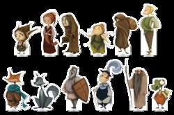 Les personnages