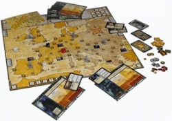 Le plateau de jeu au design somptueux.