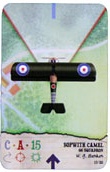 Une carte d'avion