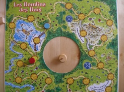 La plateau du jeu&nbsp;: simple et bien pensé