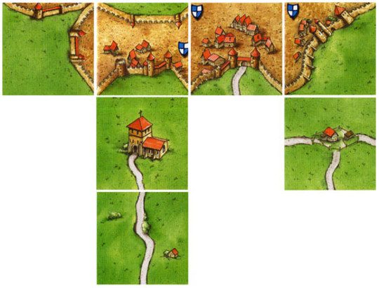 Carcassonne, gagner en se couchant dans les champs 