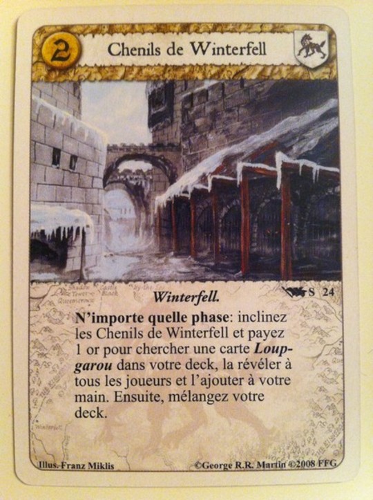 Le trône de fer JCE